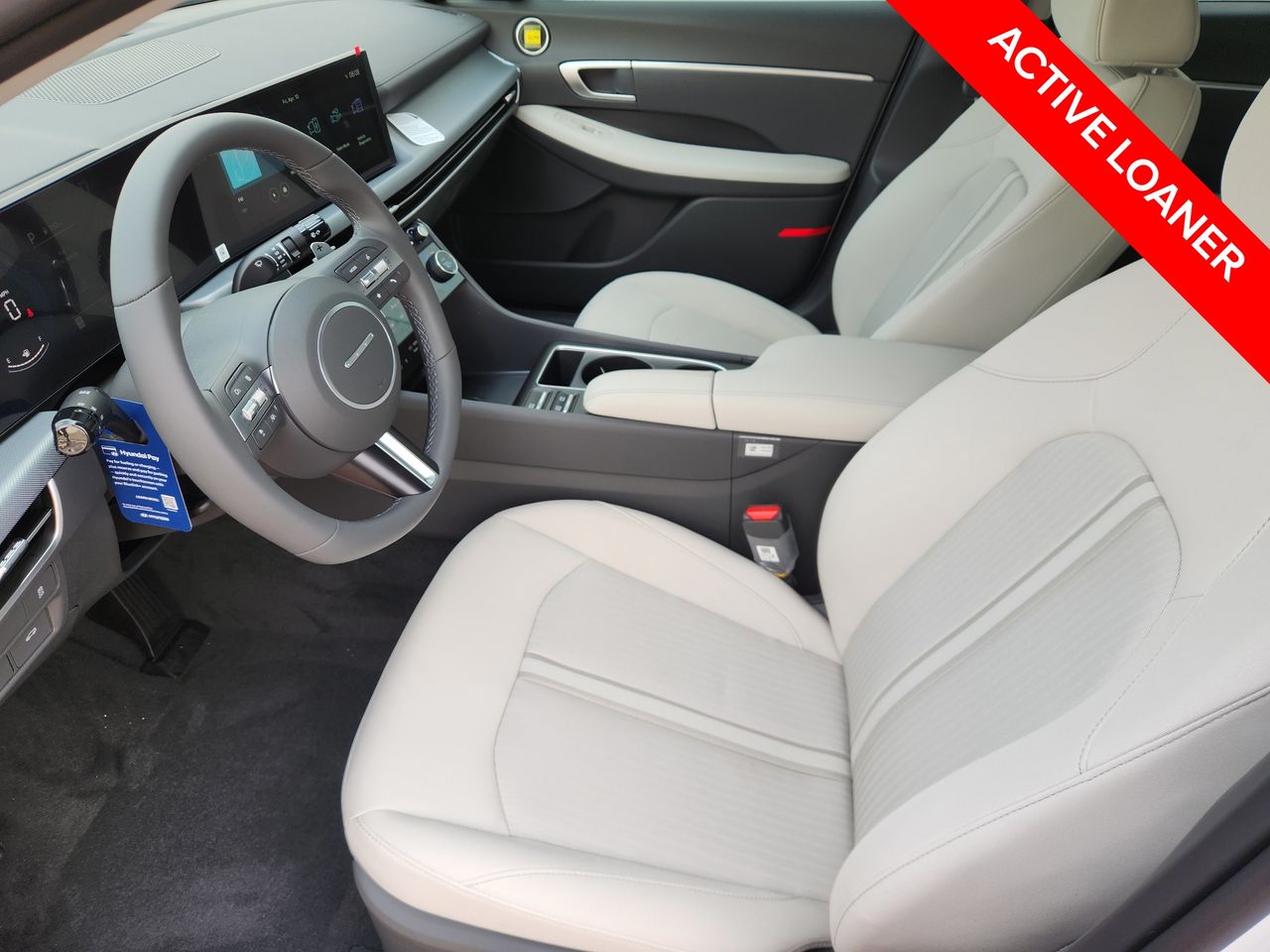 New 2026 Serenity White Hyundai SEL Sport image 9