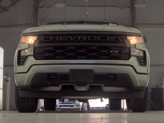 Used 2025 Sterling Gray Metallic Chevrolet Custom image 3