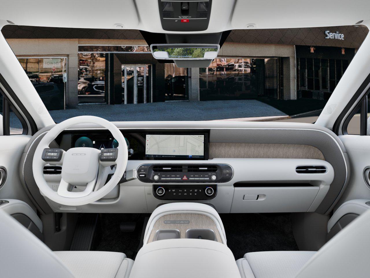 New 2026 Creamy White Pearl Hyundai Blue SEL 7P image 11