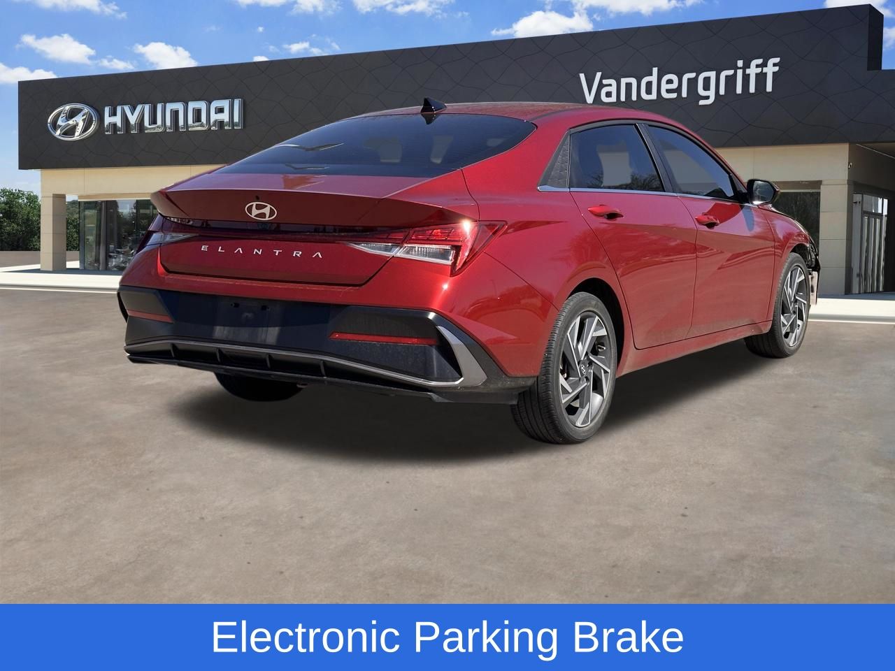 Used 2024 Ultimate Red Hyundai SEL image 5