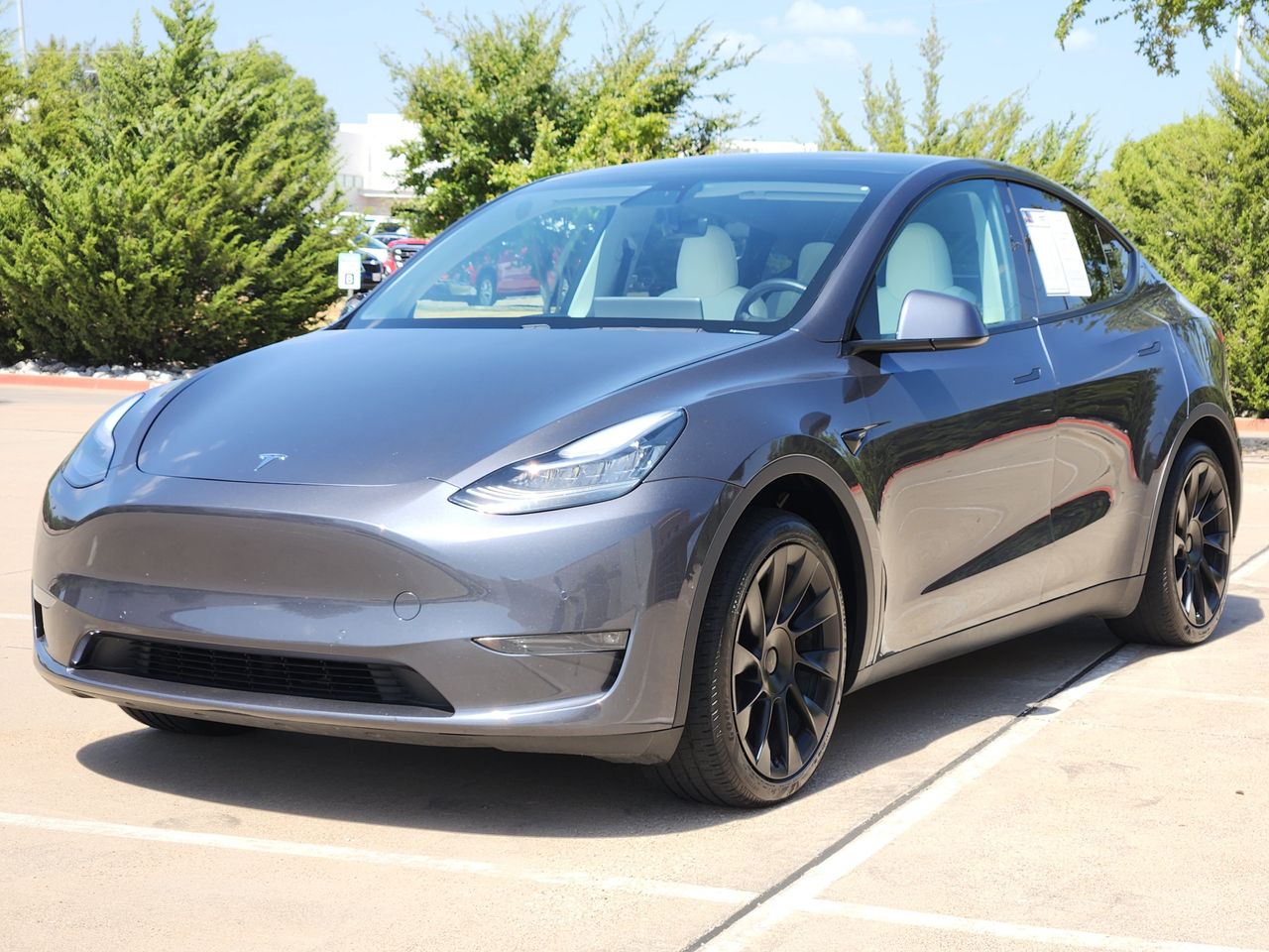 Used 2020 Midnight Silver Tesla Long Range image 2