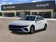 New 2026 Hyundai Elantra Hybrid Blue Sedan