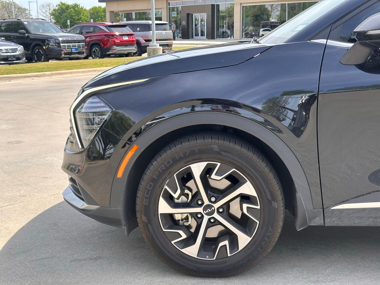 Used 2025 Ebony Black Kia EX image 10