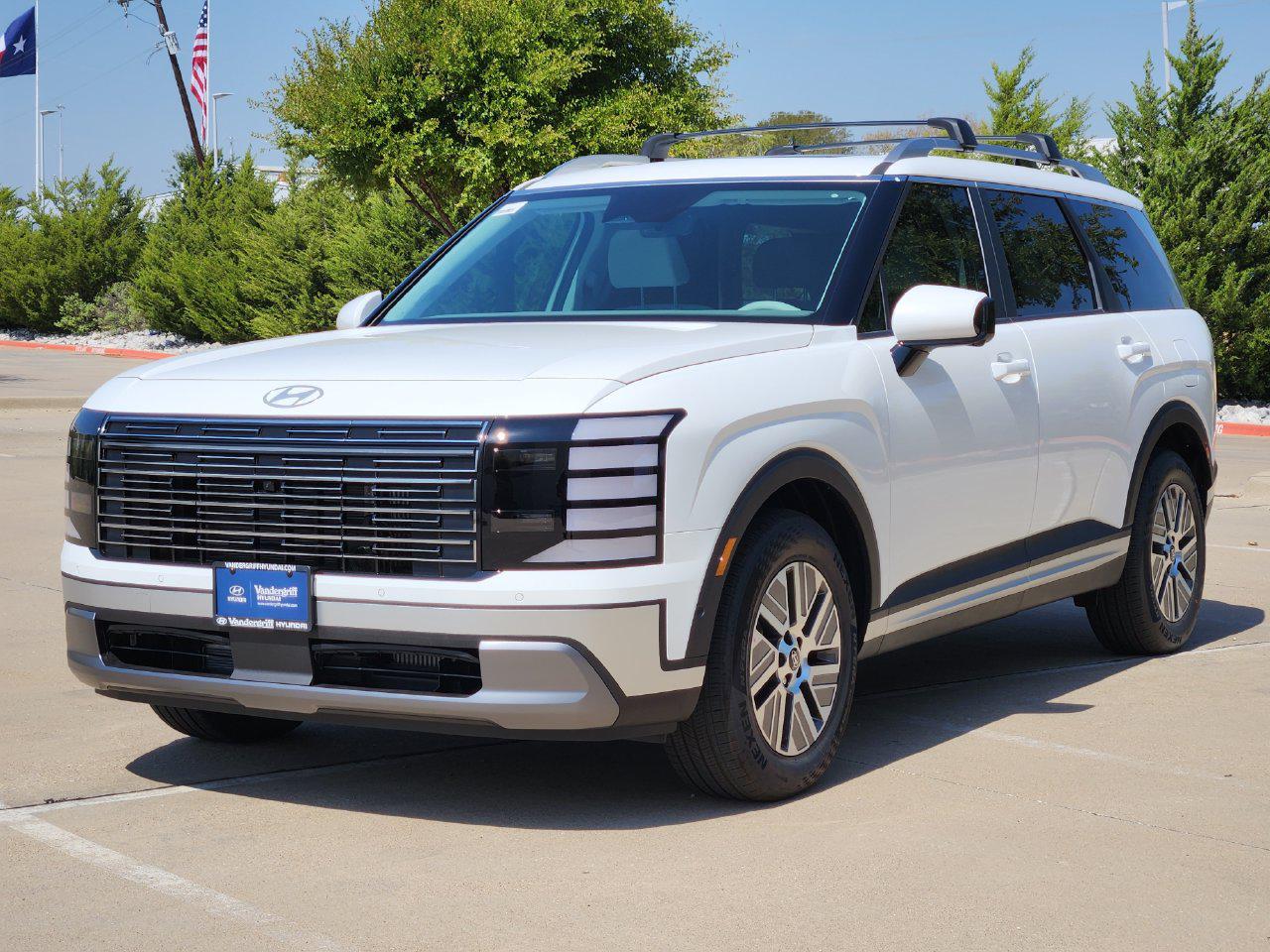 New 2027 Creamy White Pearl Hyundai Blue SEL Premium 7P image 2