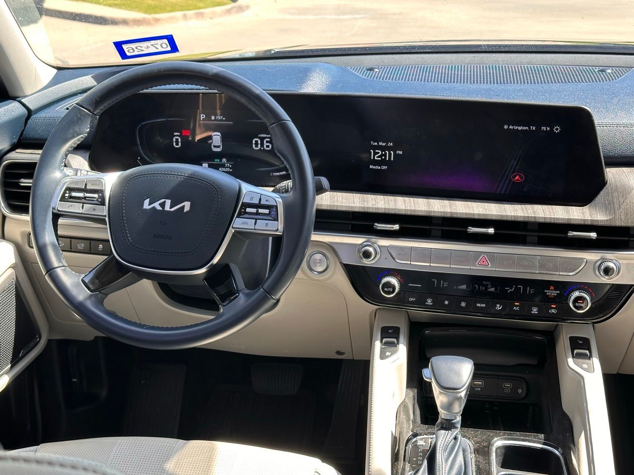 Used 2024 Ebony Black Kia EX image 20