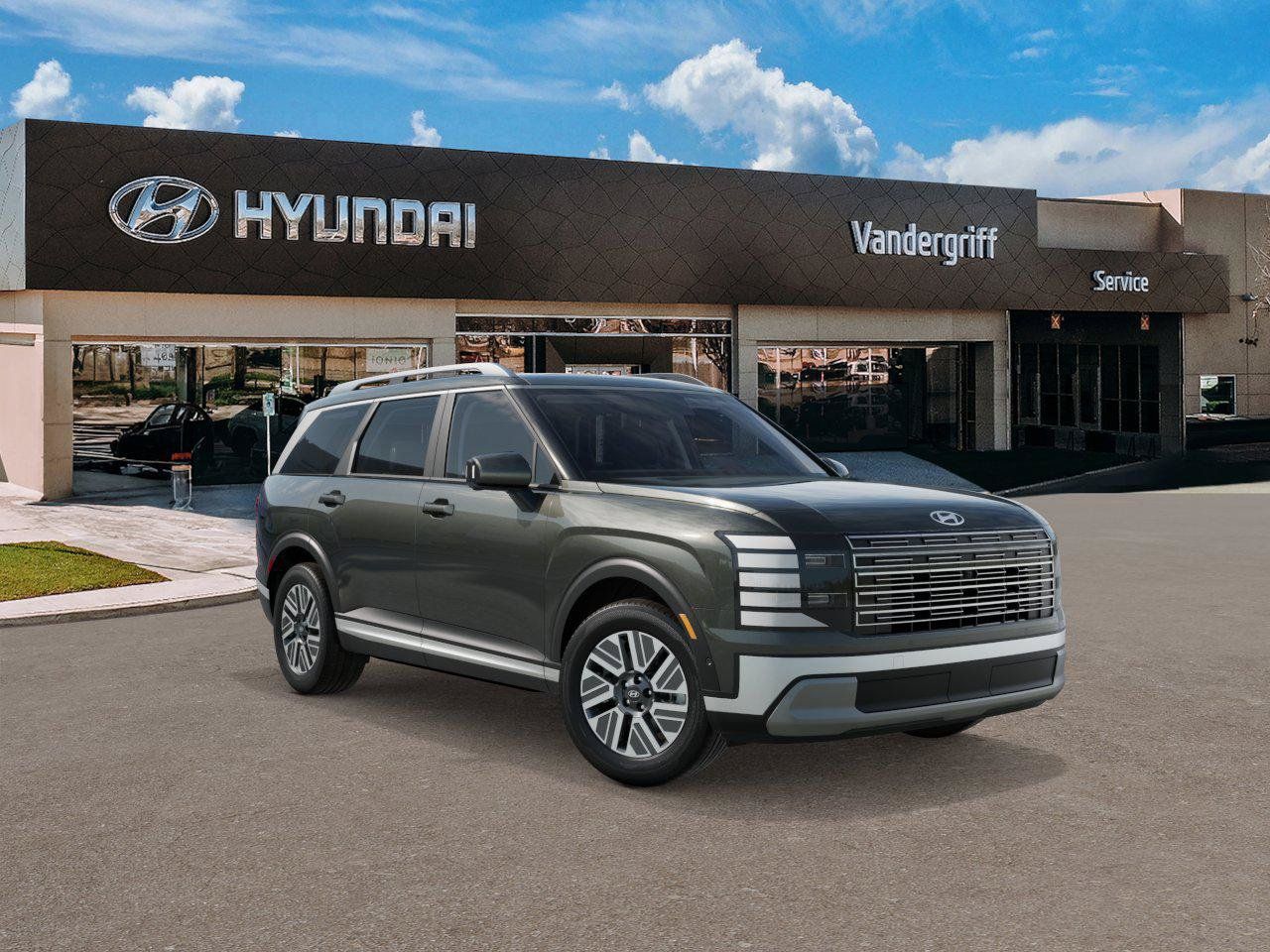 New 2027 Titan Green Pearl Hyundai SEL Premium 7P image 2