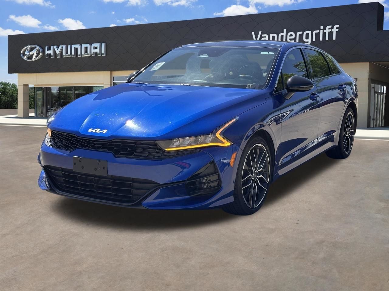 Used 2023 Sapphire Blue Kia GT image 4