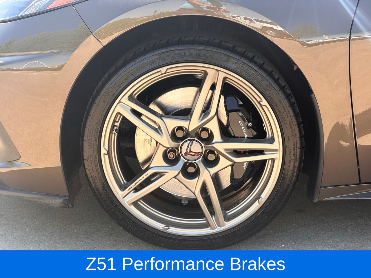 Used 2020 Zeus Bronze Chevrolet Stingray 3LT image 10