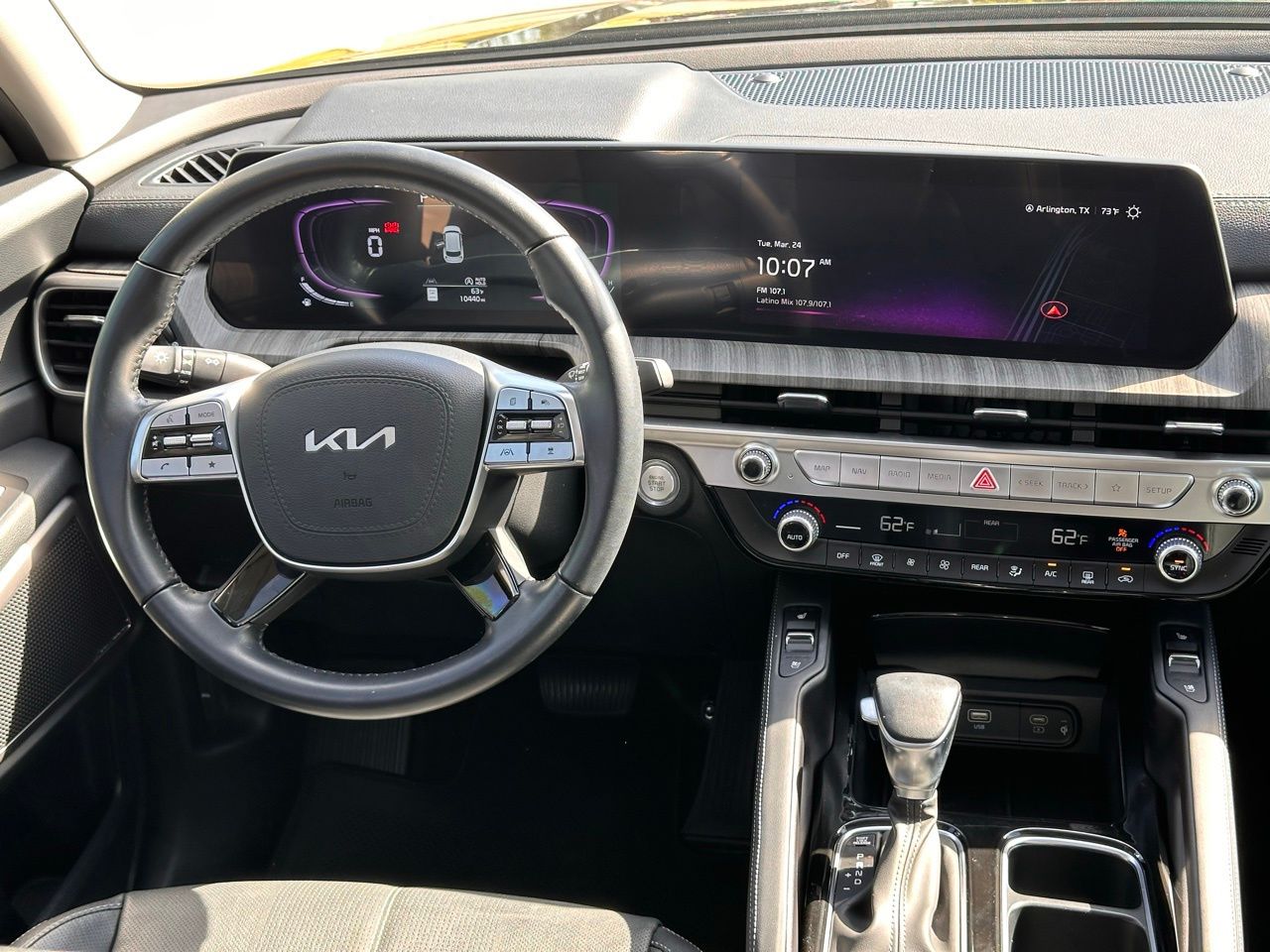 Used 2025 Ebony Black Kia EX image 24