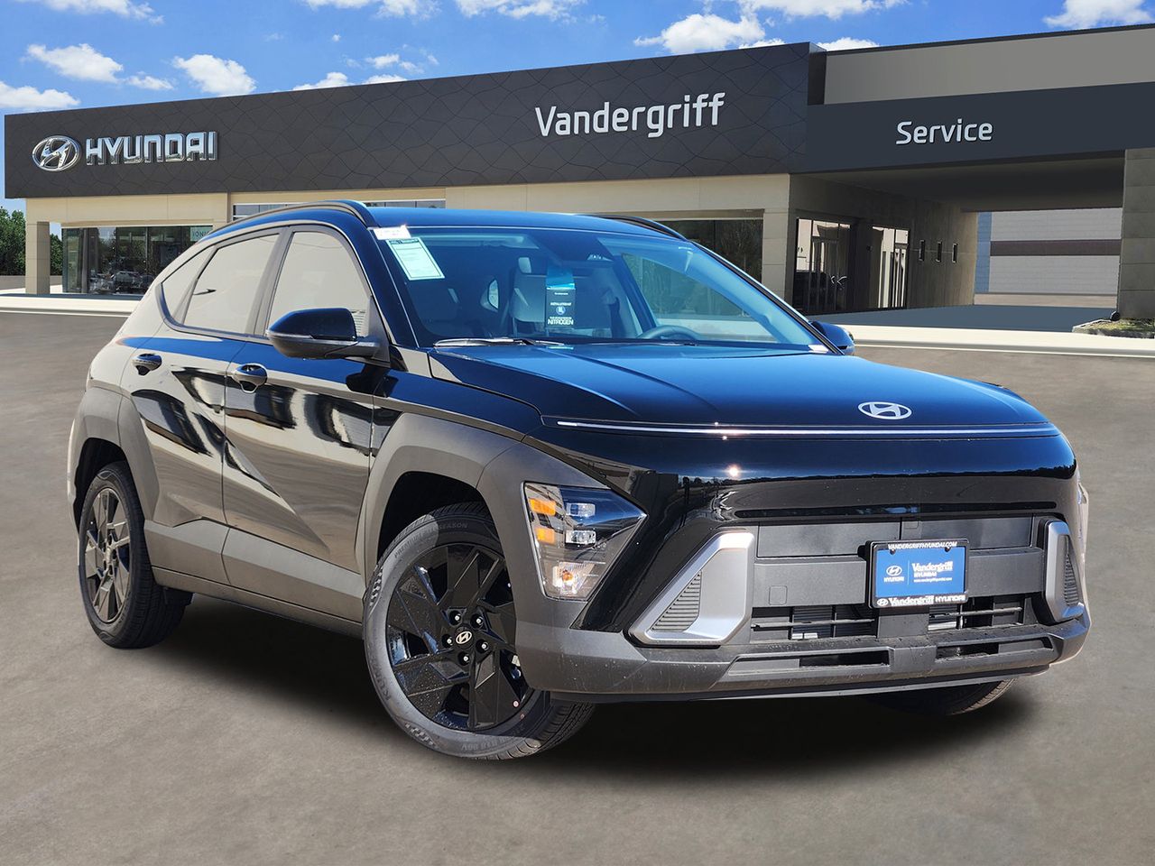 Abyss Black Pearl 2026 Hyundai Kona SUV / Crossover Front-Wheel Drive Continuously Variable Transmission