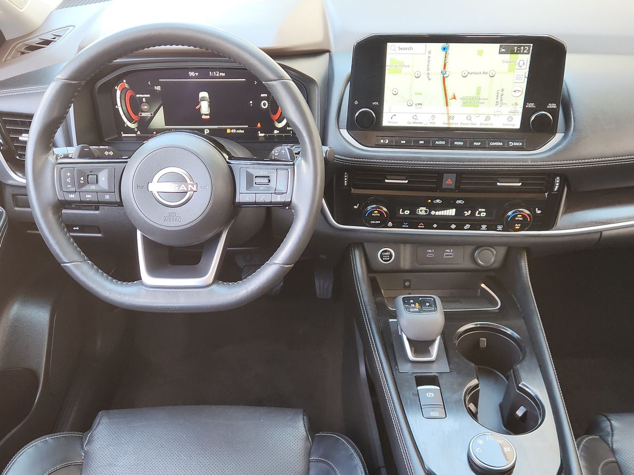 Used 2023 Super Black Nissan Platinum image 25