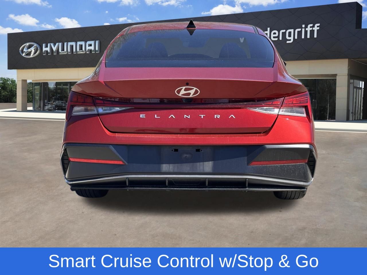 Used 2024 Ultimate Red Hyundai SEL image 6
