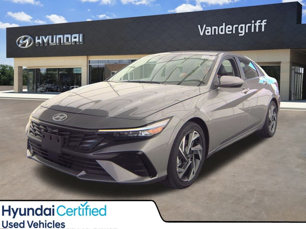 Certified 2024 Hyundai Elantra Hybrid Limited Sedan