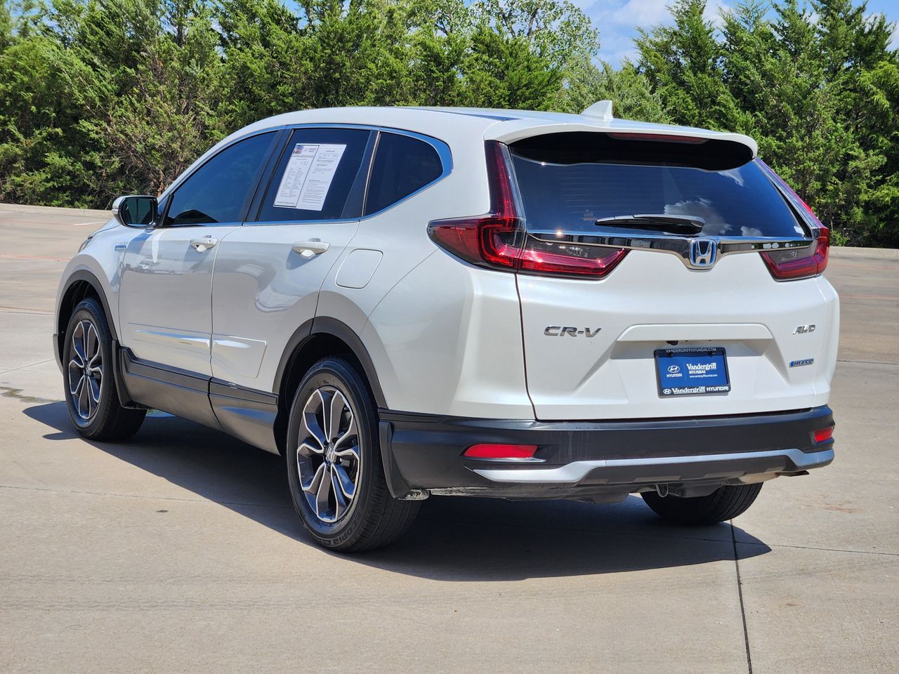 Used 2022 Platinum White Pearl Honda EX-L image 3