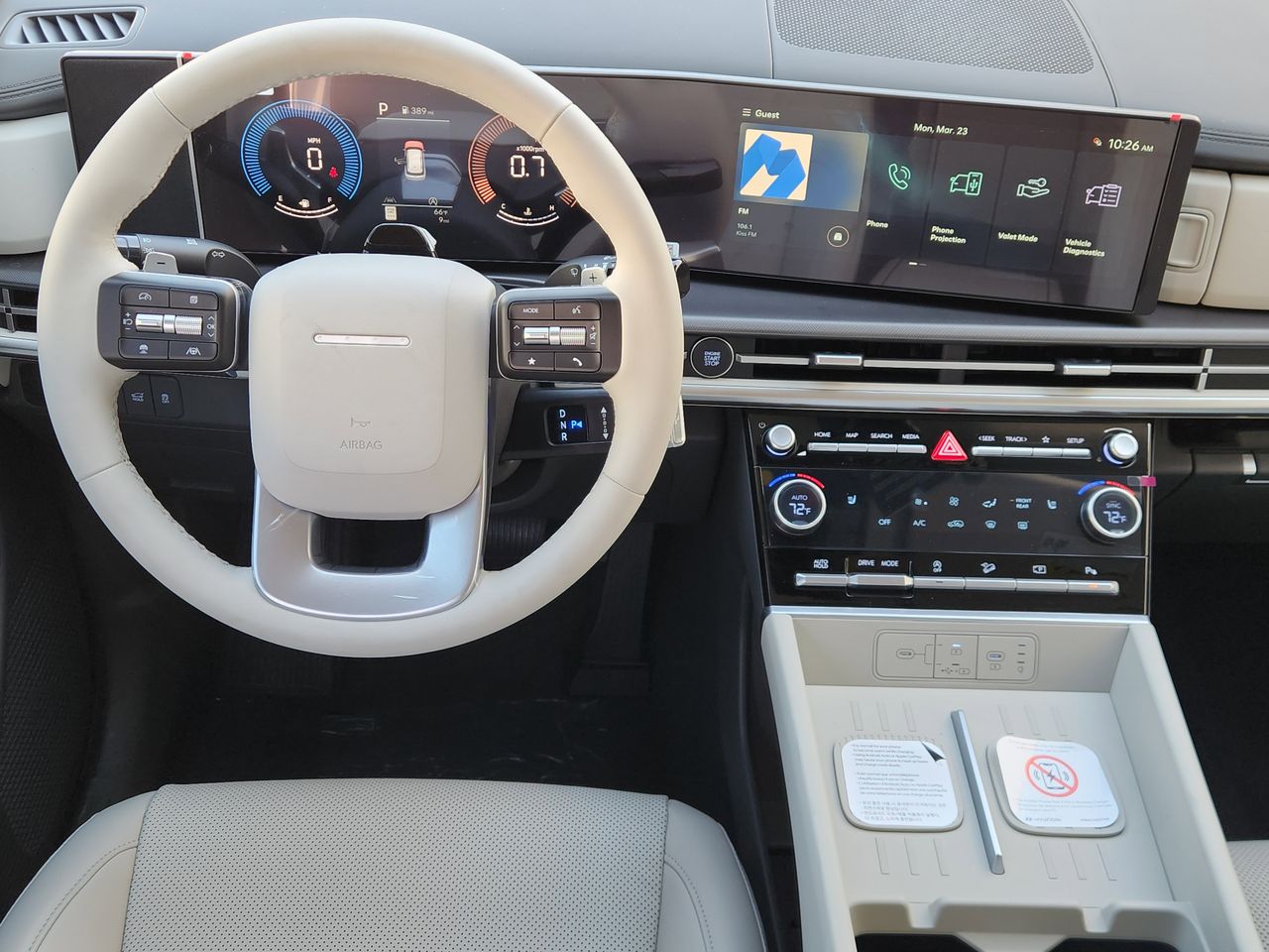 New 2026 W6H White Hyundai SEL FWD image 25