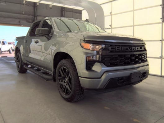 Used 2025 Sterling Gray Metallic Chevrolet Custom image 4