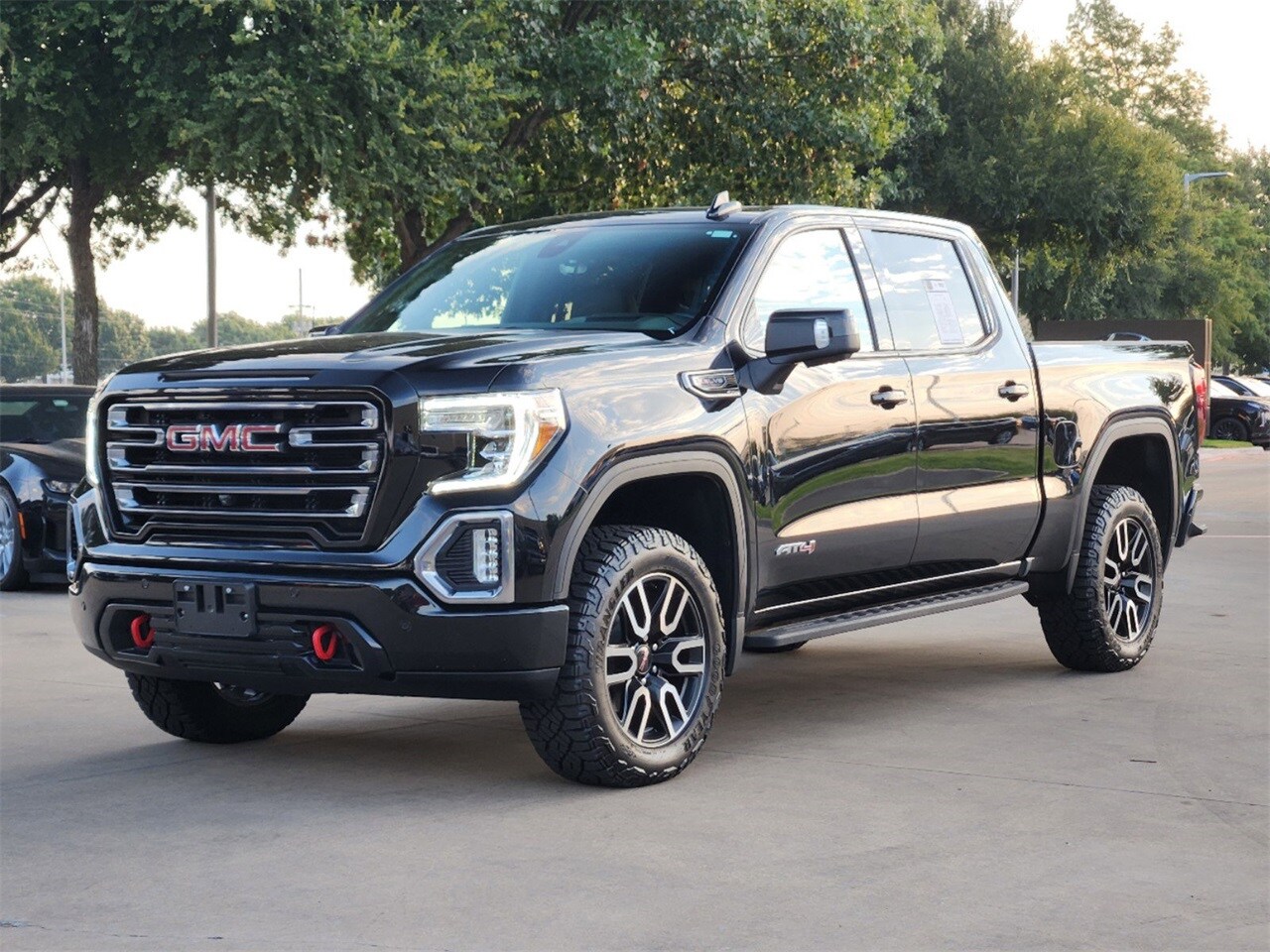 Used 2021 GMC Sierra 1500 AT4 with VIN 3GTP9EELXMG157797 for sale in Arlington, TX