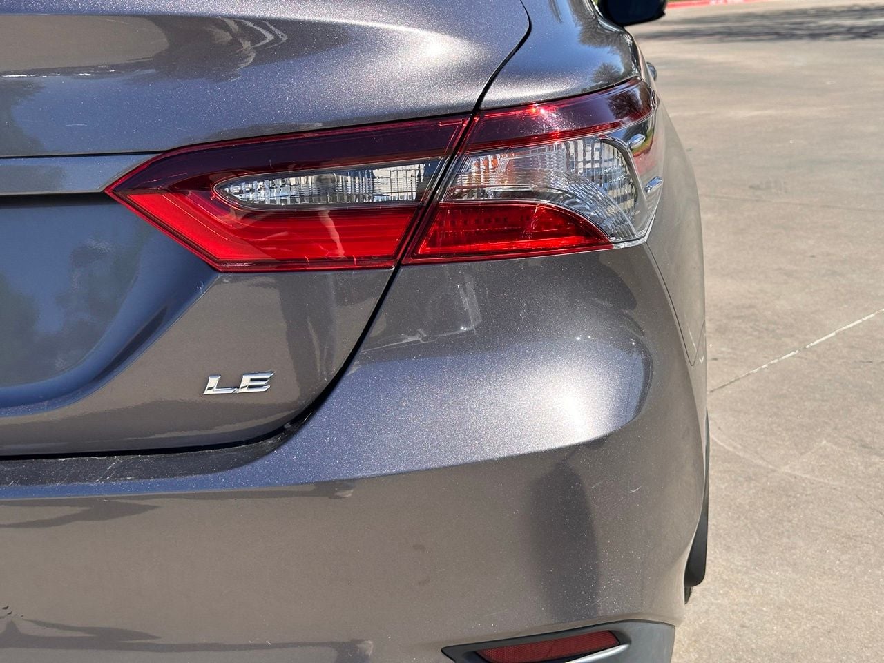 Used 2022 Predawn Gray Mica Toyota LE image 12