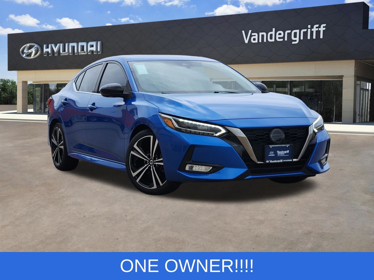 Electric Blue Metallic 2021 Nissan Sentra Sedan Front-Wheel Drive Continuously Variable Transmission