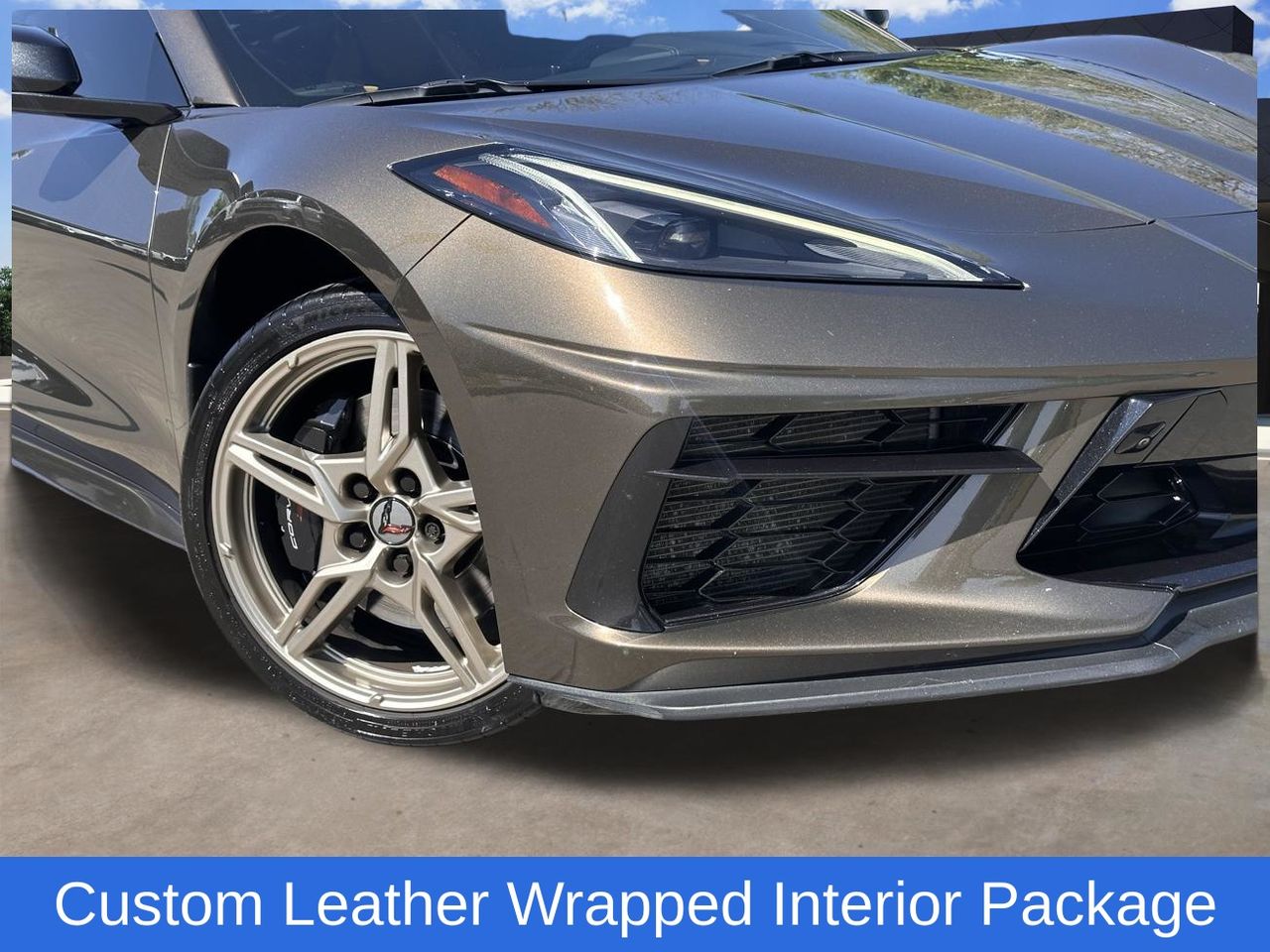 Used 2020 Zeus Bronze Chevrolet Stingray 3LT image 4