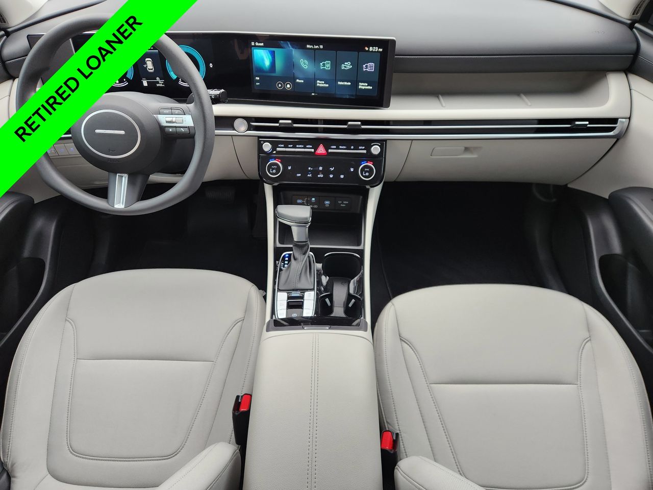 New 2026 Shimmering Silver Hyundai SEL FWD image 25