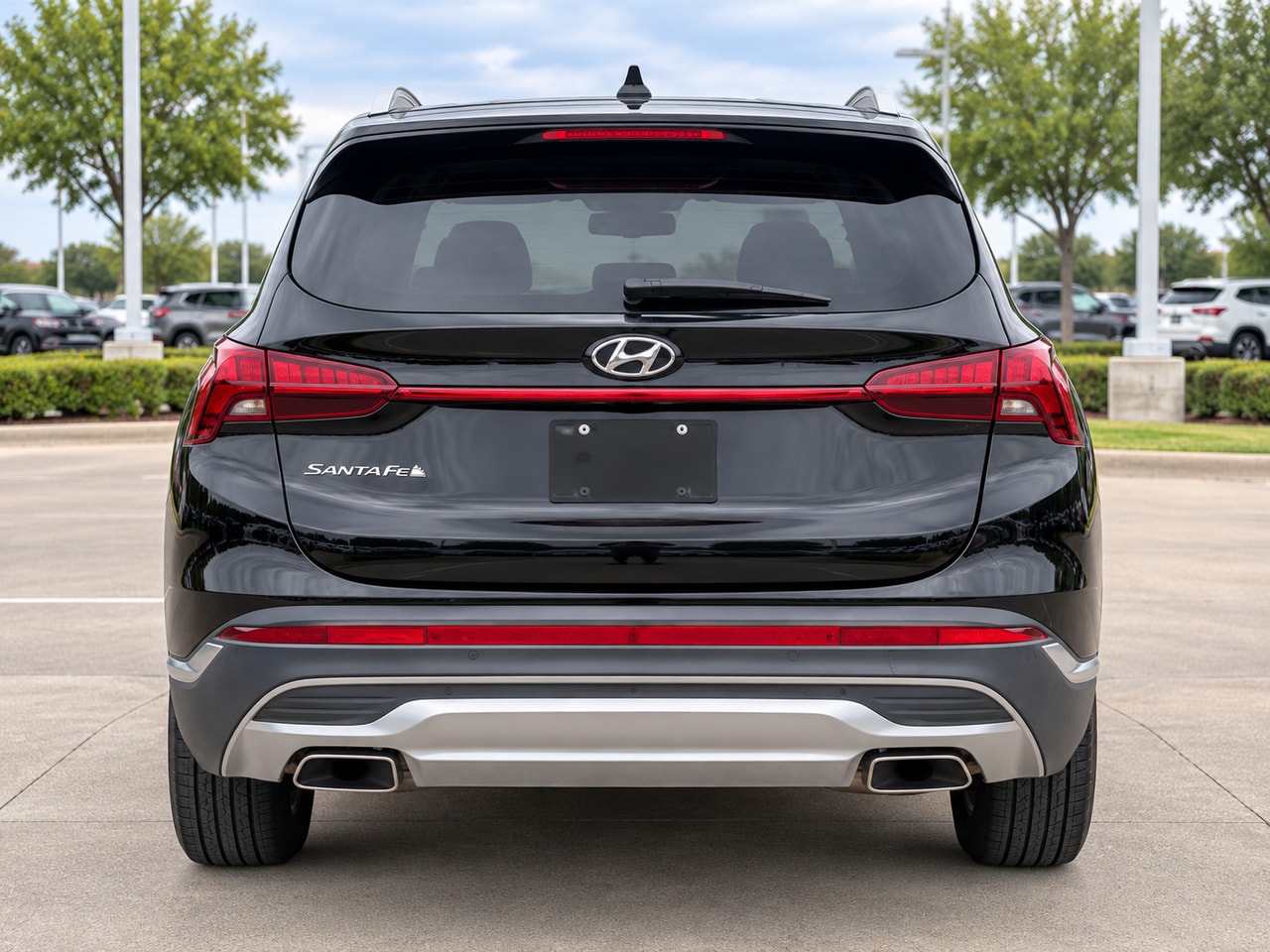 Used 2021 Twilight Black Hyundai SEL image 4
