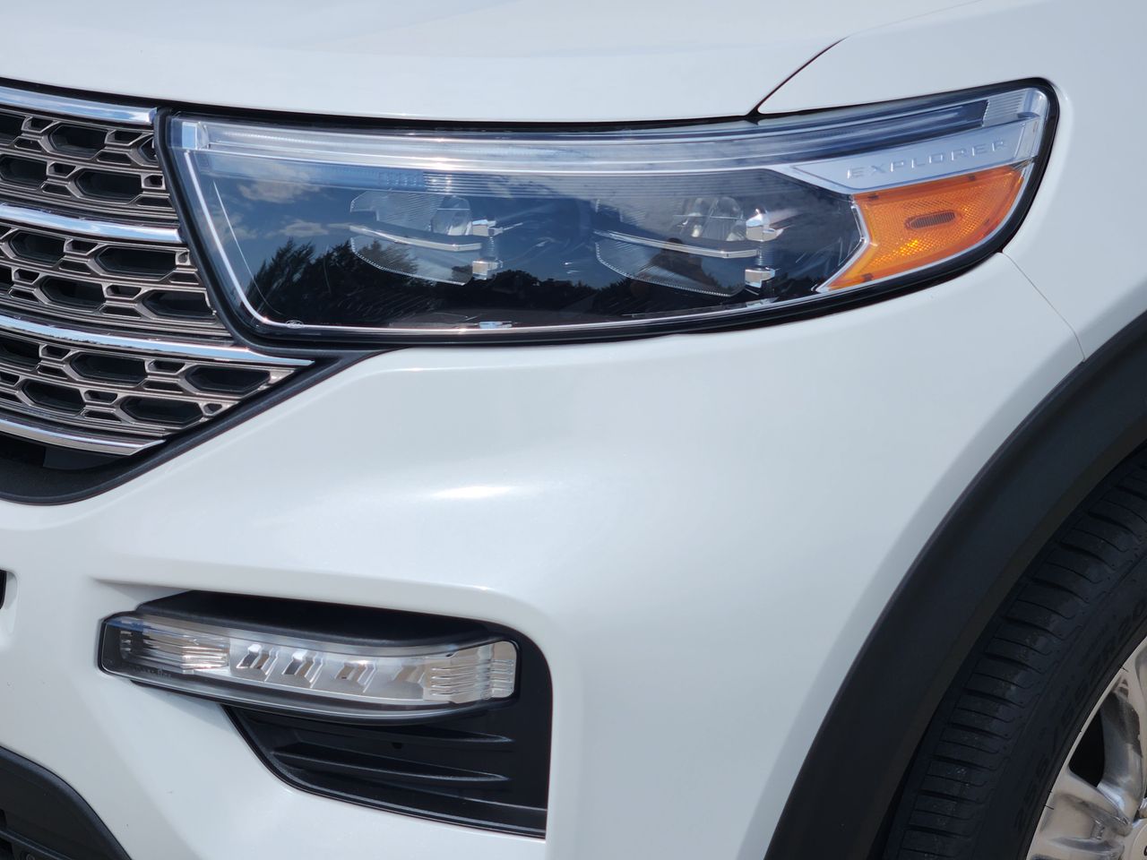 Used 2022 Star White Metallic Tri-Coat Ford King Ranch image 6