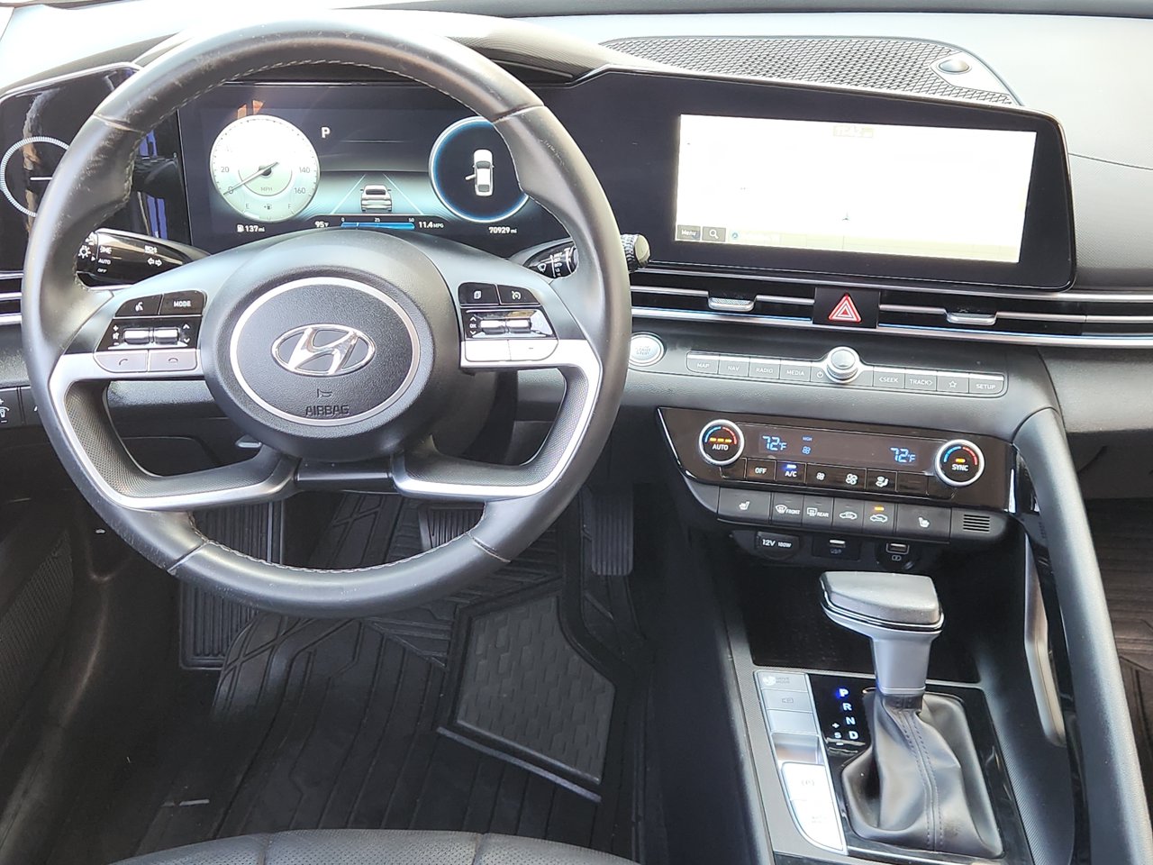 Used 2023 Intense Blue Hyundai Limited image 25