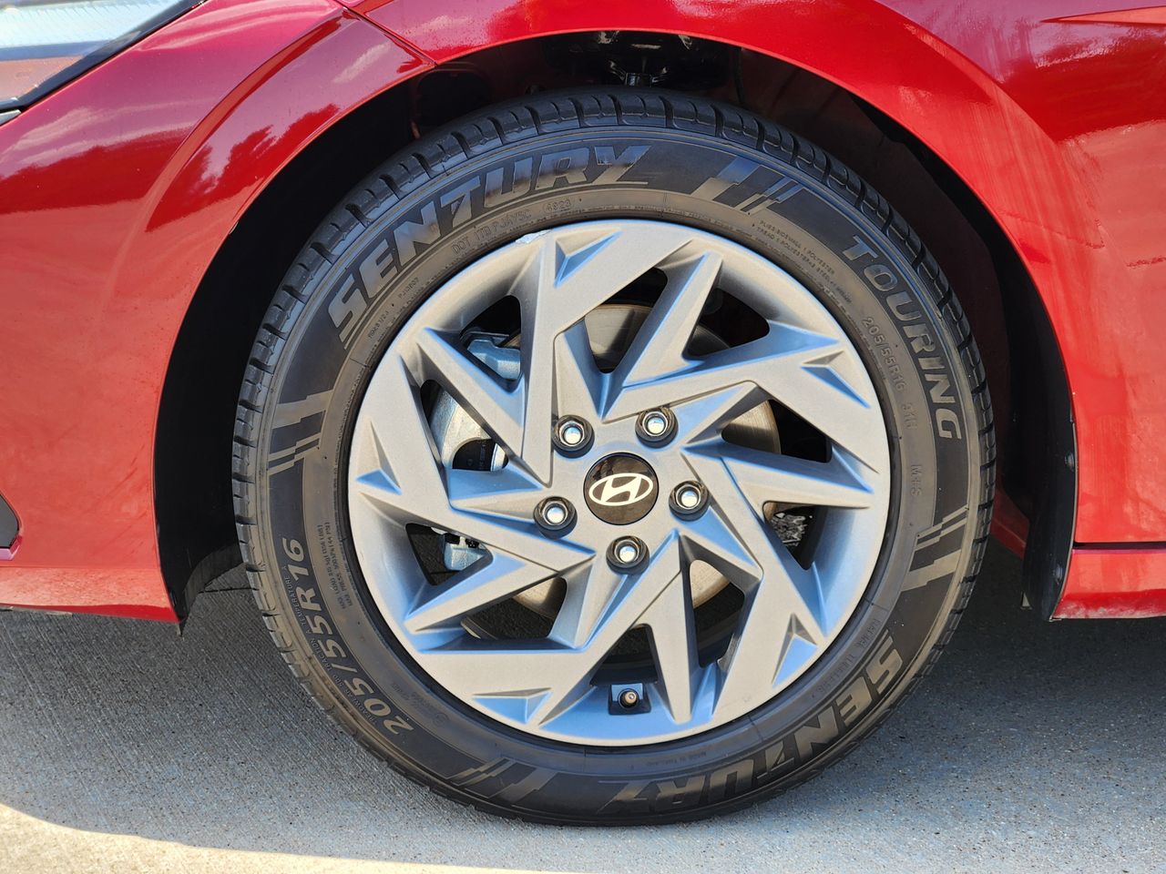 Used 2025 Ultimate Red Hyundai Blue image 9
