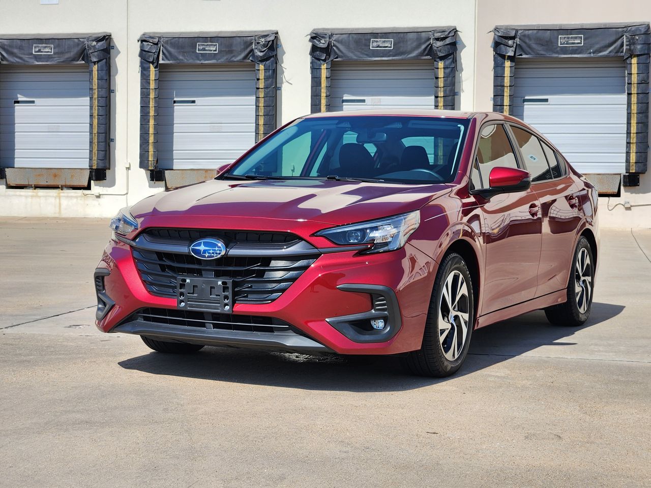 Used 2025 Crimson Red Pearl Subaru Premium image 2