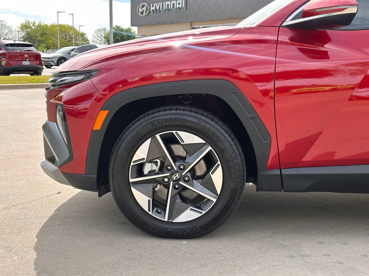 Used 2025 Ultimate Red Hyundai SEL Convenience image 8