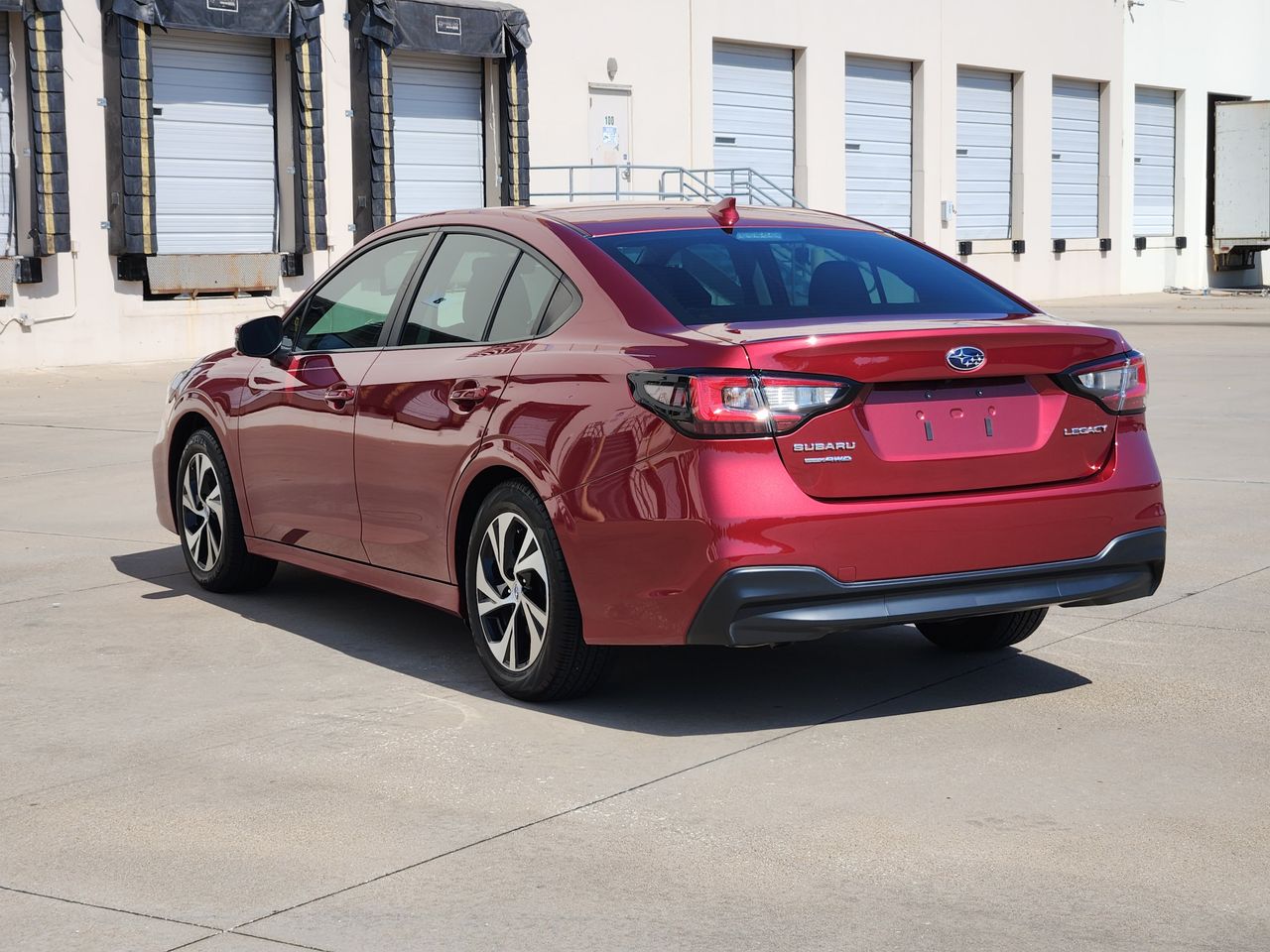 Used 2025 Crimson Red Pearl Subaru Premium image 3
