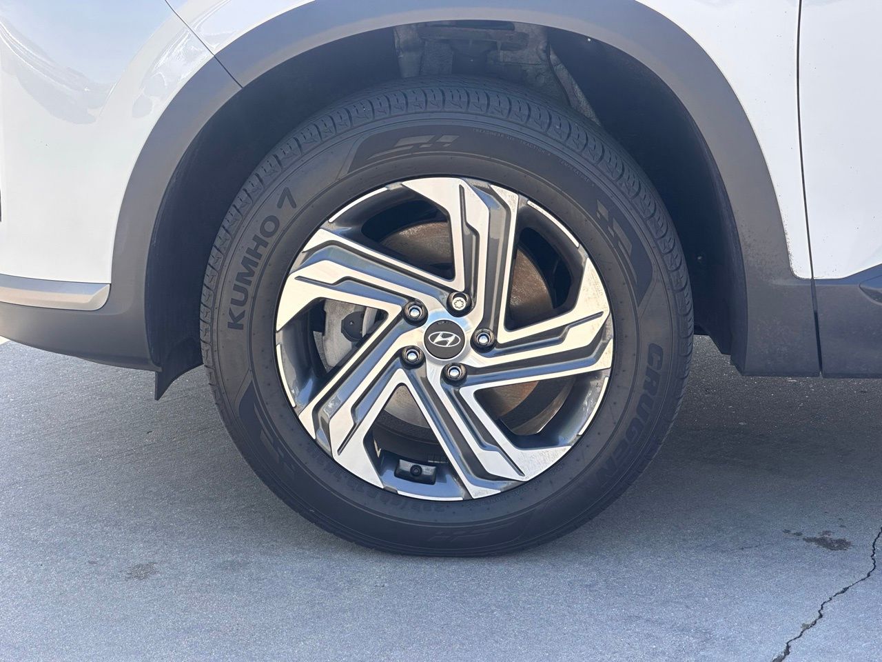 Certified Used 2023 Serenity White Pearl Hyundai SEL image 9