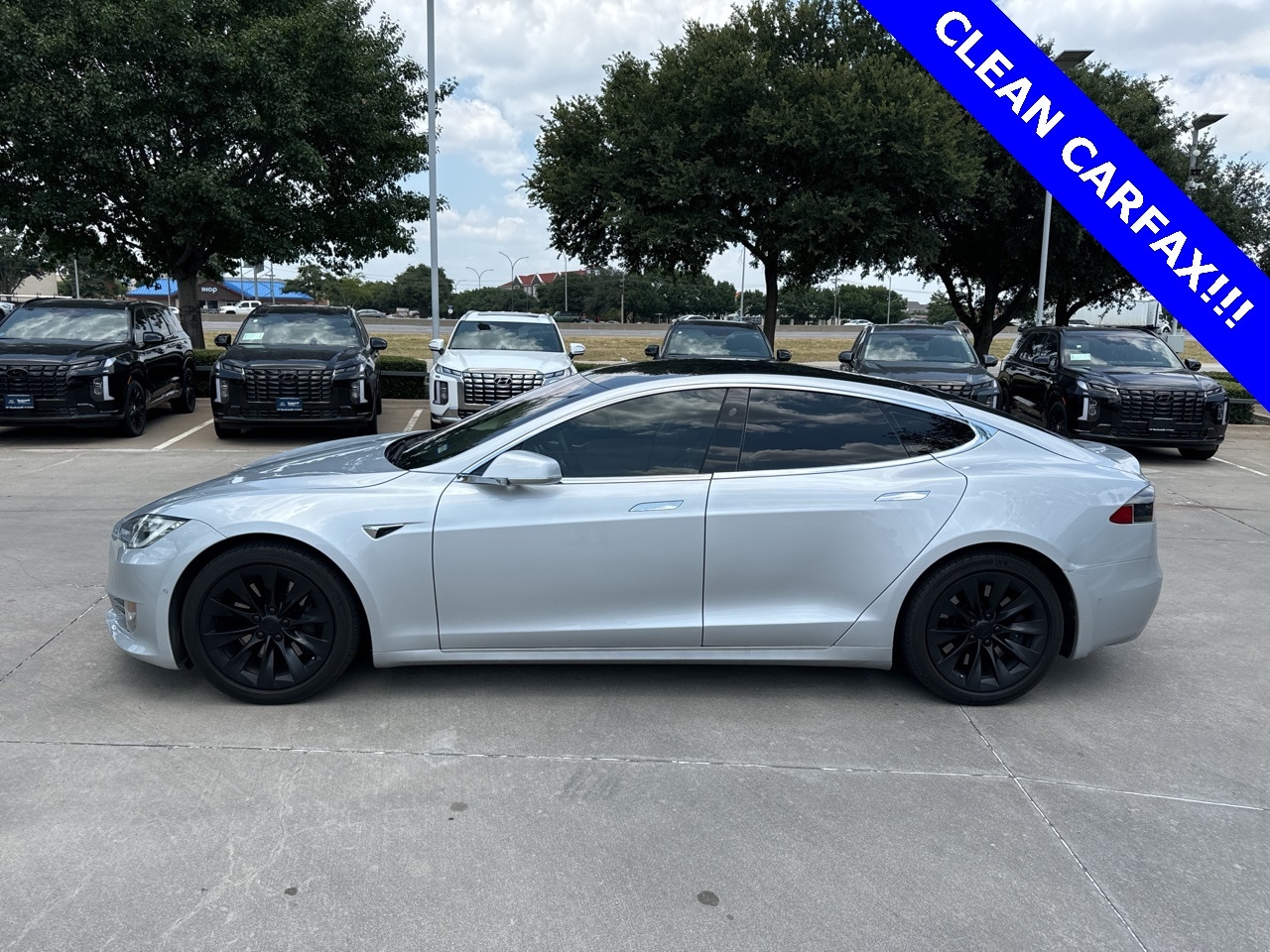 Used 2017 Tesla Model S 100D with VIN 5YJSA1E29HF202449 for sale in Arlington, TX