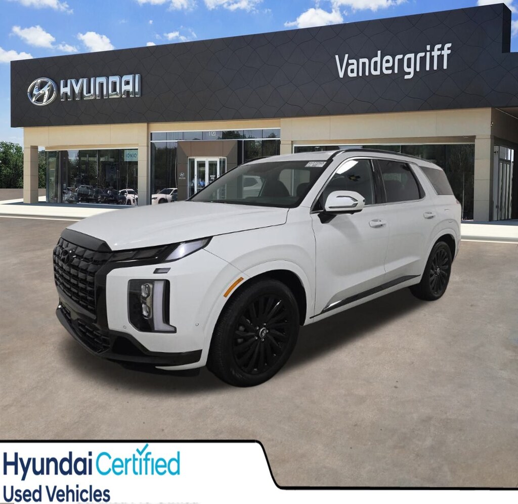 Certified 2025 Hyundai Palisade Calligraphy Night Edition SUV