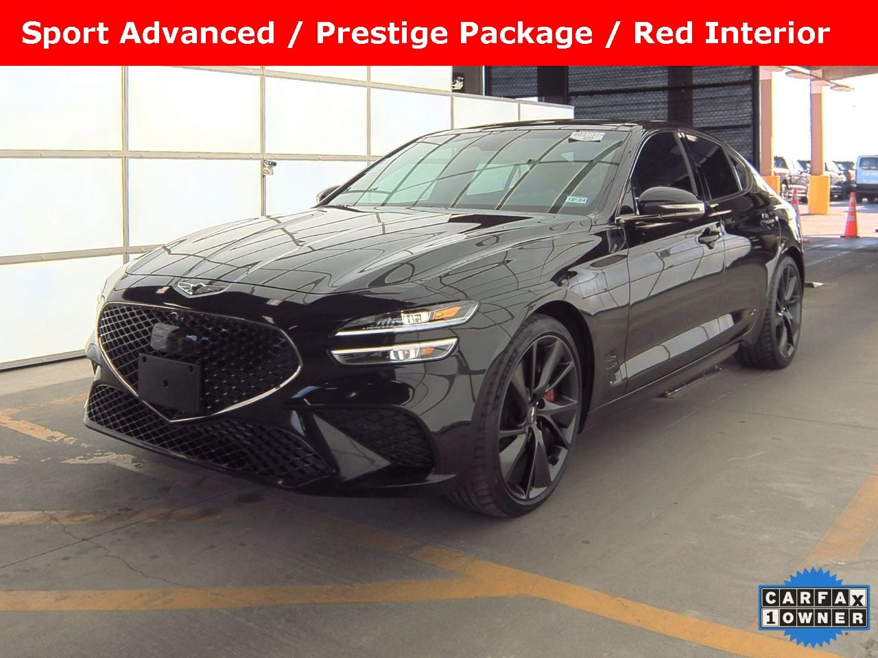 Used 2023 GENESIS G70 Standard with VIN KMTG54TE7PU111034 for sale in Arlington, TX