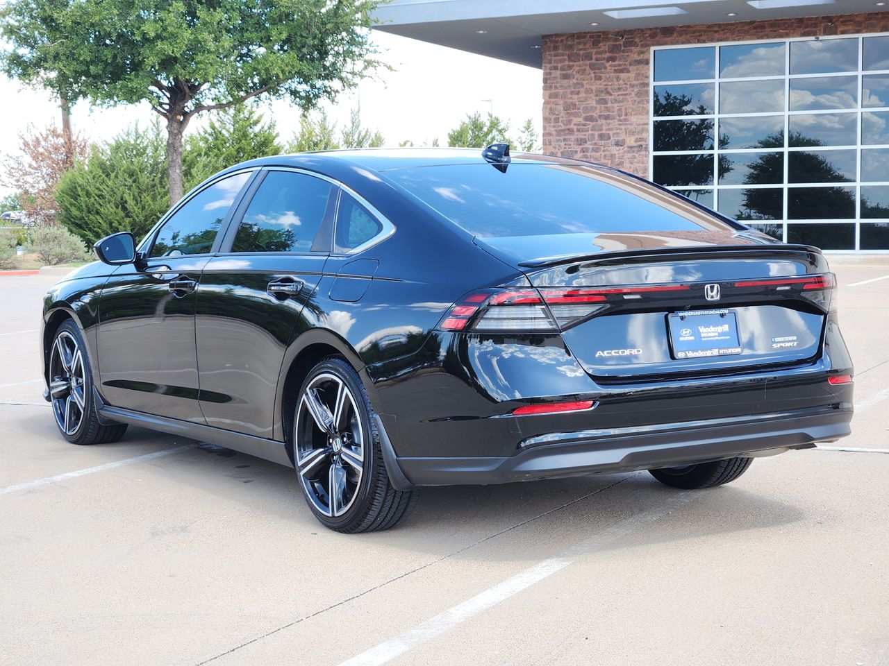 Used 2023 Crystal Black Pearl Honda Sport image 3