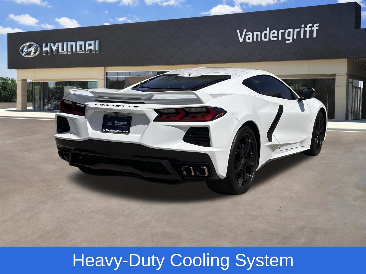 Used 2020 Arctic White Chevrolet Stingray 3LT image 14