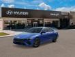 New 2026 Hyundai Elantra Hybrid Blue Sedan