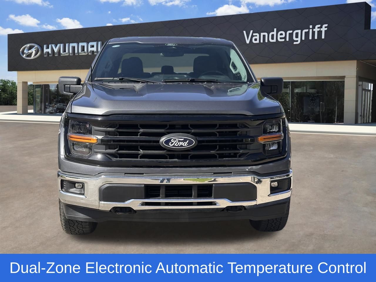 Used 2025 Harbor Gray Metallic Ford XLT image 3