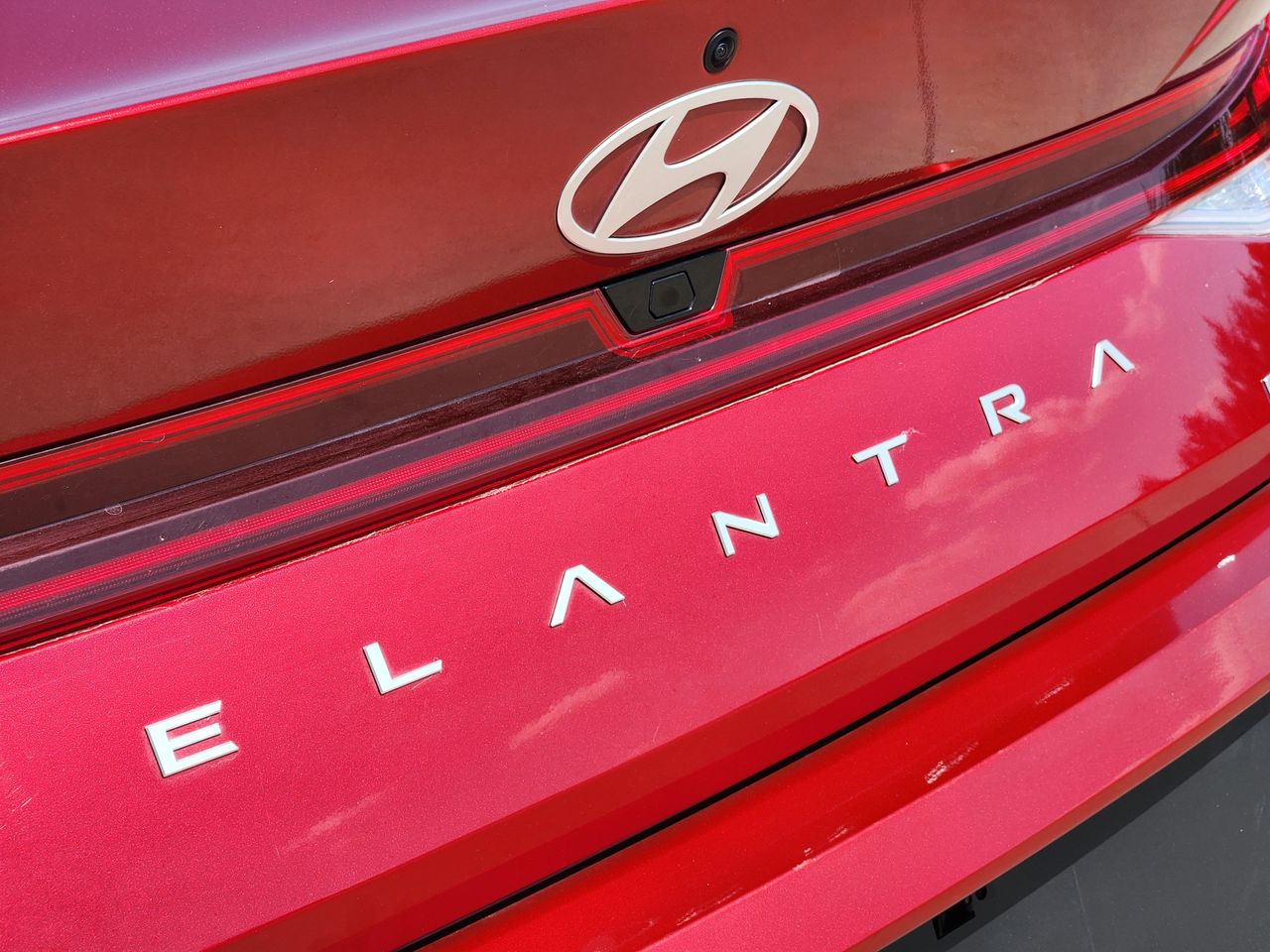 Used 2025 Ultimate Red Hyundai Blue image 8