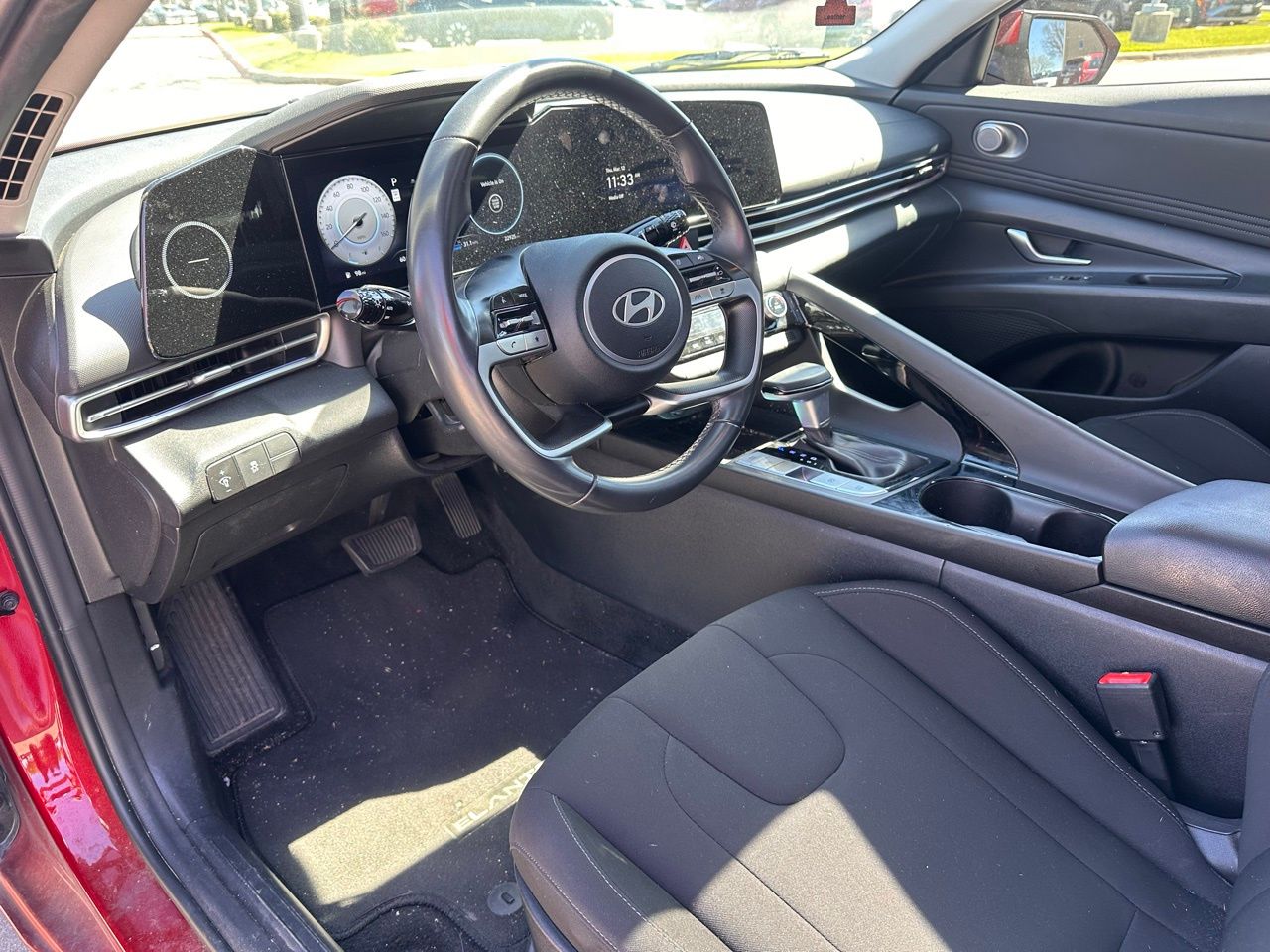 Used 2024 Ultimate Red Hyundai SEL image 14