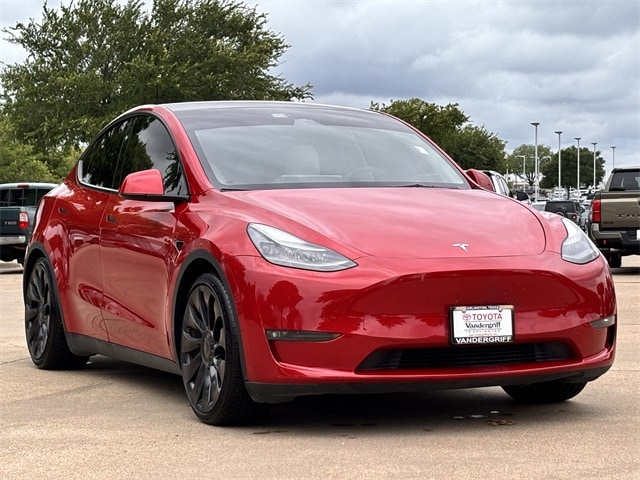 Used 2023 Tesla Model Y Performance with VIN 7SAYGDEF5PF869209 for sale in Arlington, TX