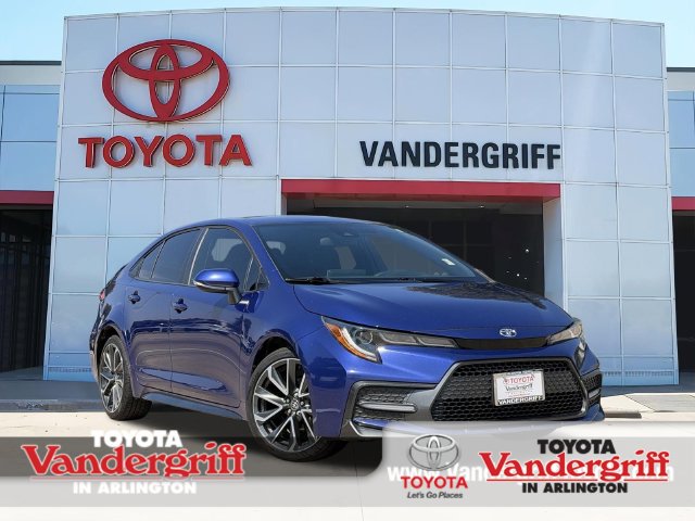 Blueprint 2020 Toyota Corolla Sedan Front-Wheel Drive Continuously Variable Transmission