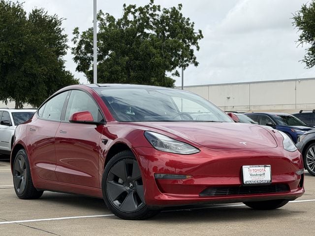 Used 2022 Tesla Model 3 Long Range with VIN 5YJ3E1EB0NF169118 for sale in Arlington, TX