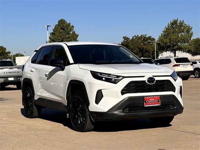 Certified 2023 Toyota RAV4 LE with VIN 2T3H1RFV7PC239575 for sale in Arlington, TX