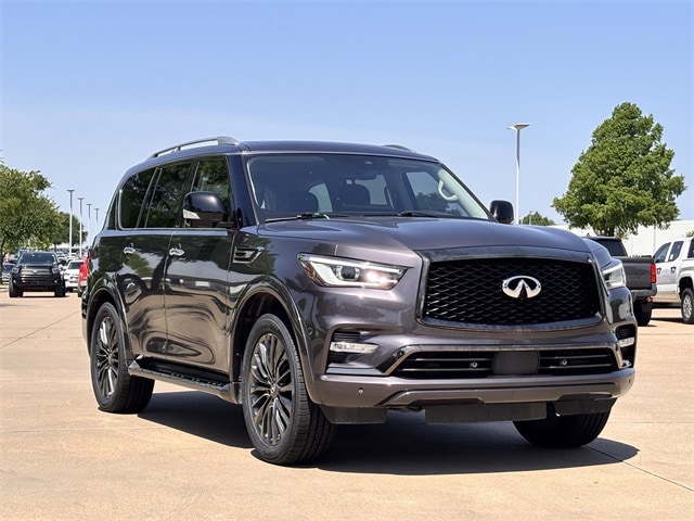 Used 2023 INFINITI QX80 PREMIUM SELECT with VIN JN8AZ2AF2P9756190 for sale in Arlington, TX