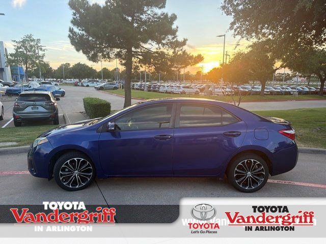 Blue Crush 2016 Toyota Corolla Sedan Front-Wheel Drive Continuously Variable Transmission