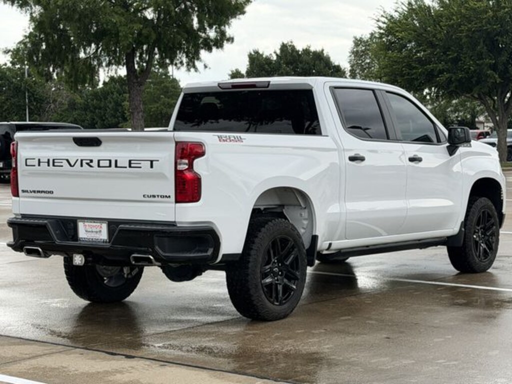 Used 2024 Chevrolet Silverado 1500 Custom Trail Boss Truck Crew Cab