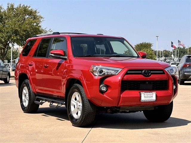 Certified 2023 Toyota 4Runner SR5 Premium with VIN JTEFU5JR7P5283448 for sale in Arlington, TX